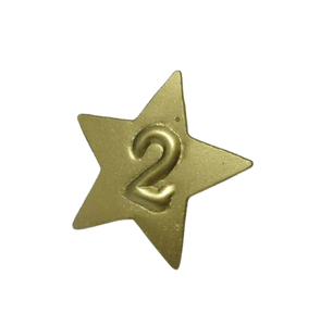 Diseño elegante Metal hierro vela pin No 1 Latón chapado revestimiento forma de estrella para decoración del hogar hecho a mano - Product Image 5