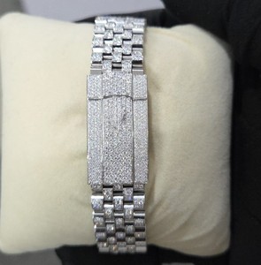 Reloj de Lujo para Hombre, Automático, de Acero Inoxidable, con Cristal de Moissanita VVS1 de Corte Brillante, Estilo Hip Hop, Analógico, con Fecha Automática - Product Image 6