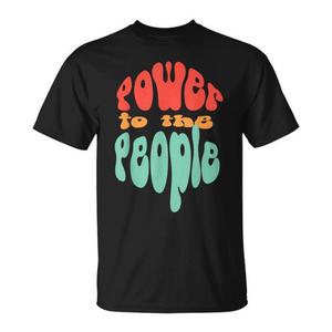 T-shirt promozionale Power To The People, unisex, girocollo, manica corta, stampa serigrafica - Product Image 1