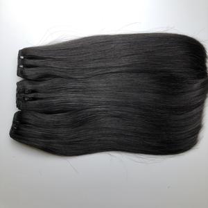 Top Haute Qualité Naturel Vague Droite Extensions De Cheveux Genius Trame Machine Double Trame Cheveux Brut Cheveux Humains Bundle 28 Pouces - Product Image 1