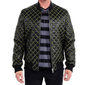 Dernières tendances, nouvelle arrivée, vestes en cuir de mouton véritable, vestes personnalisées pour hommes, fabricants de vêtements - Product Image 4