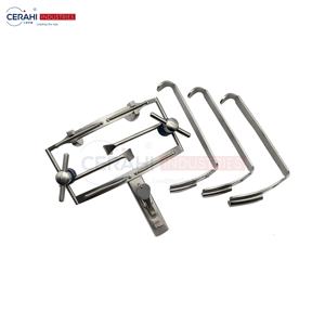 Abrebocas Quirúrgico Dental Manual Ajustable Dingman con Palas para Lengua y Retractores de Mejillas para Instrumentación de Cirugía Oral - Product Image 5