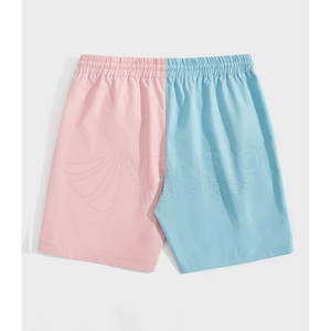 Pantalones Cortos Casuales para Hombre de Alta Gama OEM con Cintura Elástica, Material de Algodón, Función Antiarrugas y Bolsillos - Product Image 2