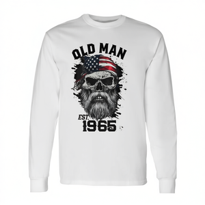 Maglietta promozionale a maniche lunghe Old Man on Back del 1965 - Product Image 2