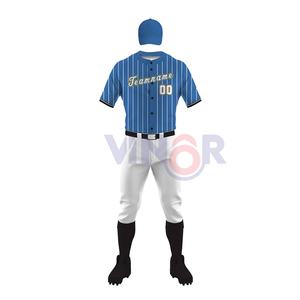 Nueva llegada 100% uniformes de béisbol de poliéster para adultos Venta directa de fábrica-Ropa deportiva personalizada con servicios OEM - Product Image 2