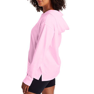 Sudaderas con capucha para mujer, peso ligero de alta calidad, secado rápido, cómodo, el mejor diseño para la temporada de invierno, Color rosa, OEM ODM - Product Image 4