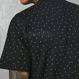 Recién llegado, camiseta con diamantes de imitación, ropa cómoda para hombre, ropa informal, camiseta con diamantes de imitación a precio razonable - Product Image 4