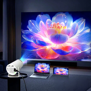 Smartbarry HT88 2K LED Projector Android 11 WiFi Portable Home Theater with <b>4GB</b> <b>RAM</b>/8GB ROM and Built-in Speakers - Product Image 6