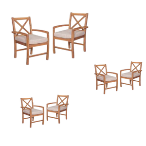 Sillas de comedor modernas de nuevo diseño para restaurante y Hotel, base de madera sencilla, muebles de jardín y patio, juego de sofás para exteriores - Product Image 6