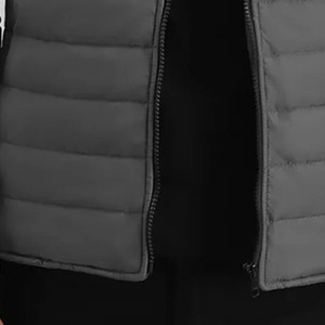 แจ็กเก็ตทรงพองป้องกันแบคทีเรียสำหรับผู้ชายและผู้หญิงขนแกะสไตล์ใหม่คอปกตั้งทุกขนาดทำด้วยผ้าขนสัตว์ต่ำ - Product Image 6