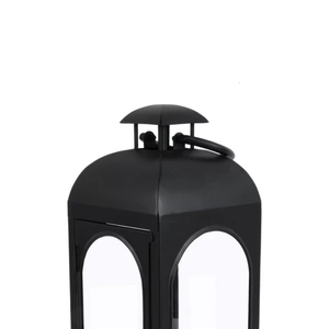 Bulk Handmade <b>Black</b> Candle Holder <b>Lantern</b> in Different Sizes Wedding Decoration Floor & Table Decorative - Product Image 5