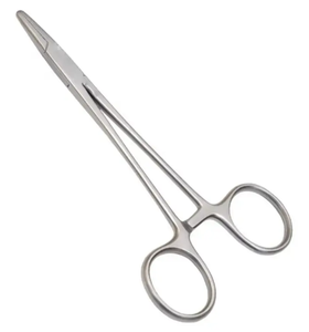 Mango de titanio Manual ergonómico Soporte de aguja de disección Agarre delicado de doble acción Material de acero inoxidable de alta calidad para - Product Image 4