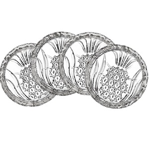 Sous-verre martelé en métal de qualité supérieure avec plateau de service de thé au café fini Nickel et or Table à manger sous-verre décoratif - Product Image 4