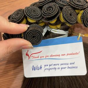 Gran oferta ¡Venta! Nuevo producto de diseño Extensión de cabello Extensiones de cabello humano vietnamita atado a mano para salón en stock - Product Image 1