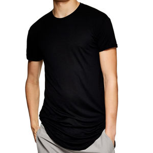 Vente en gros été confortable coton personnalisé simple hommes t-shirt respirant col rond de haute qualité vierge microfibre t-shirts - Product Image 1