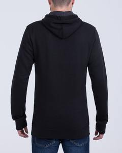 Nuevo diseño en blanco ropa informal marca privada hombres sudaderas con capucha con botón frontal hombres Venta caliente 100% sudaderas con capucha de algodón - Product Image 4