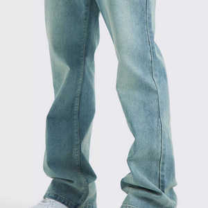 Pantalon en jean pour hommes de haute qualité en couleur vierge coupe régulière pantalon en jean à la mode vêtements décontractés pour adultes pantalon à vendre - Product Image 5