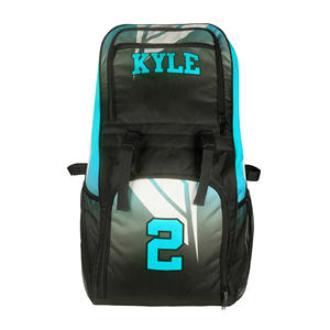 Deportes portátil de gran capacidad impermeable azul Fitness casual deportes mochilas fabricante mochilas escolares viaje negocios mochila - Product Image 2