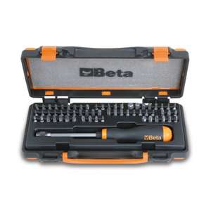 Juego de portabrocas magnético BETA con 61 juegos de herramientas de brocas de liberación rápida - Product Image 1