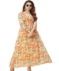 Robes personnalisées pour femmes détaillant en ligne acheter en gros indien pakistanais vêtements élégant Sexy grande taille décontracté robe de mode - Product Image 4