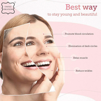 Vente en gros style populaire médical en acier inoxydable Guasha grattage beauté rouleau de jade massage du visage corps Gua visage cou rouleau 3D