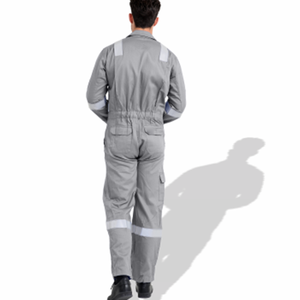 Work Wear Uniform Custom logo Outdoor Soft Shell Waterproof Windproof Polar Fleece 3-in-1 Waterproof Fabric boiler suit - Product Image 3