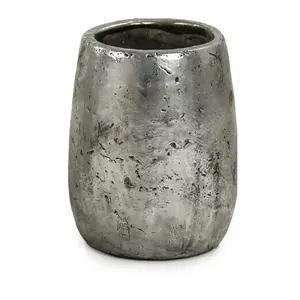Vase de sol en fer artisanal de style côtier avec une texture élégante, grand design moderne décoratif pour l'accent mural, vase à fleurs - Grand grossiste - Product Image 3