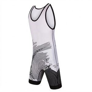 Professional New Best Quality Wrestling <b>Singlet</b> for <b>Men</b> and Sublimation Design Your Own Custom <b>Singlet</b> for Wholesale Ready Stock - Product Image 3