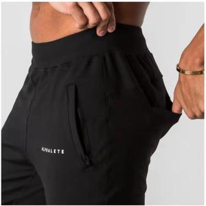 Pantalon de course à pied taille haute décontracté pour hommes Pantalon d'exercice de fitness en plein air Pantalon d'entraînement pour petits pieds Fitness musculaire - Product Image 6