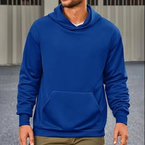 Sudaderas con Capucha Personalizadas para Hombre, Manga Larga, Casuales, Ligeras, con Bolsillos Tipo Kanga, de Poliéster/Algodón - Product Image 1