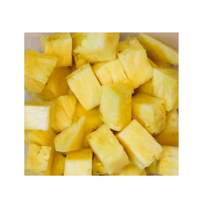ร้านขายสมูทตี้และของหวานทำจากธรรมชาติเกรด iqf สับปะรดแช่แข็งสำหรับผู้ผลิตน้ำผลไม้ - Product Image 1