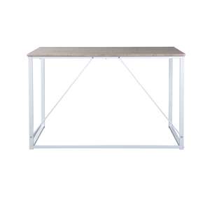Well Home 'Elmo' Mesa de comedor plegable en madera de haya blanca 120x60x74cm - Product Image 6