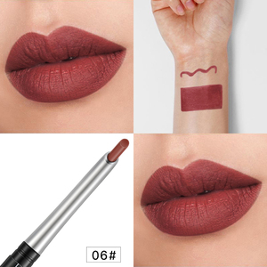 Delineador de labios mate resistente al agua con logotipo personalizado, lápiz labial ultrafino suave de larga duración, lápiz labial MATE DE ALTO pigmento - Product Image 5