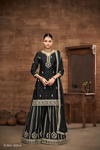 ผู้จัดจำหน่ายอินเดียที่สง่างามและสง่างามเหนือกาลเวลาแบบดั้งเดิม: งานฝีมือปากีสถาน salwar kameez ราคาถูก - Product Image 4