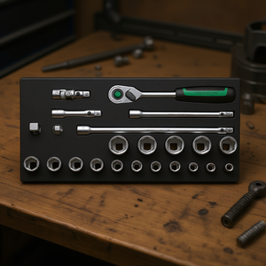 Juego de Llaves de Trinquete Stahlwille de 3/8'' con Accesorios, Colección Premium de Llaves de Tubo - Product Image 3