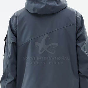 แจ็กเก็ตสกีสำหรับผู้ชายเสื้อแจ็คเก็ตขนแกะมีซิปปิดคอตั้งระบายอากาศได้ดีสำหรับผู้ใหญ่ใช้งานกลางแจ้ง - Product Image 6