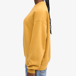 Custom Printed Front Embroidered Casual Women's Autumn Winter <b>Crewneck</b> Hoodie Woven Cotton/Polyester Eco-Friendly Loose Fit - Product Image 6