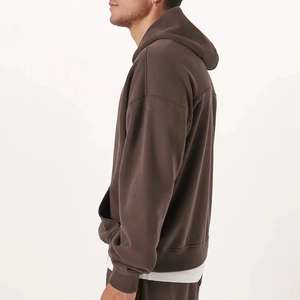 Custom Letter Printed <b>Men's</b> Heavy Weight 100% Cotton French Terry <b>Hoodie</b> Oversize Pullover Hooded <b>Sweatshirts</b> for Winter - Product Image 5