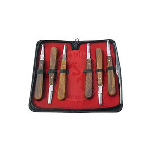 Ensemble de couteaux à sabot pour les tâches de nettoyage et de coupe des sabots d'animaux Ensemble de couteaux à sabot multi-pièces pour le maréchal-ferrant et le bétail - Product Image 6