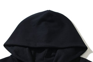 Sweats à capuche et sweat-shirts pour hommes Vente en gros Sweat à capuche version haute 100% coton mélangé Chip Hip Hop Peint à la main Street Pullover Hoodies - Product Image 4