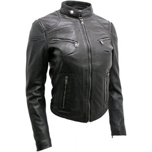 Vente en gros 2026 veste en cuir véritable pour femmes style cuir naturel coupe ajustée vestes - Product Image 2