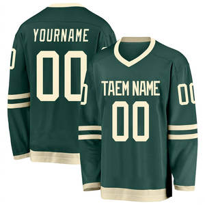 Uniformes d'équipe de haute qualité Maillots de hockey sur glace avec conception personnalisée LowMOQ Détails du tissu d'expédition dans le monde entier et prix direct d'usine - Product Image 3