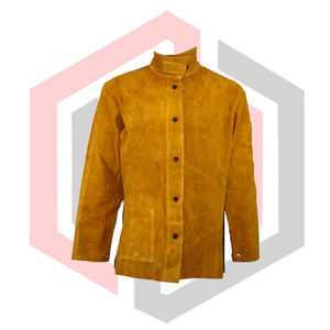 Guantes de Trabajo de Cuero, Protección Contra Incendios, Resistentes al Calor, para Bomberos, Soldadura, Transpirables, Resistentes a Desgarros, Duraderos, Guantes de Seguridad - Product Image 2