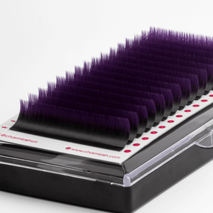 Extensiones de pestañas de color de visón de dos tonos de alta calidad CharmLash 0,07 0.085 0,1 al por mayor con etiqueta privada - Product Image 1