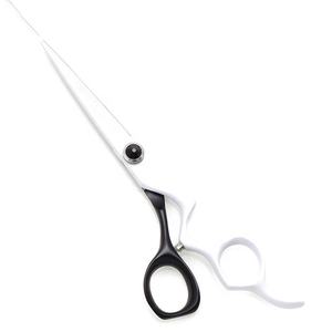 Profesional para zurdos 5,5 pulgadas salón peluquero tijeras de adelgazamiento juego de peluquería hoja de acero inoxidable - Product Image 5