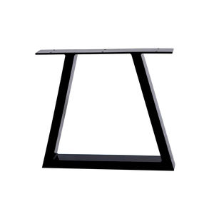 أرجل طاولة معدنية شديدة التحمل - إطار من الحديد الزهر لطاولة الطعام، طاولة العمل، وقاعدة صناعية - Product Image 1