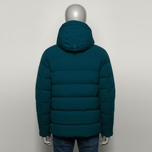 Veste matelassée à capuche fine pour homme, violette, écologique, respirante, réversible, chaude, isolée, imperméable, en softshell - Product Image 3