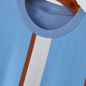 Camiseta de Hombre Transpirable 100% Algodón Ecológica de Manga Corta con Diseño de Logotipo Personalizado de Alta Calidad, Precio de Venta al por Mayor - Product Image 3