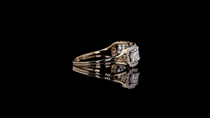 Anillo de Diamantes Cultivados en Laboratorio con Corte Marquesa en Oro |   Anillo de Diamantes Minimalista para Uso Diario, Ideal para la Oficina y Regalos - Product Image 3