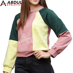 เสื้อสเวตเชิ้ตผู้หญิงสีตามสั่ง ผลิตในปากีสถาน พิมพ์โลโก้ตามสั่ง เสื้อสเวตเชิ้ตผู้หญิงลำลอง - Product Image 3